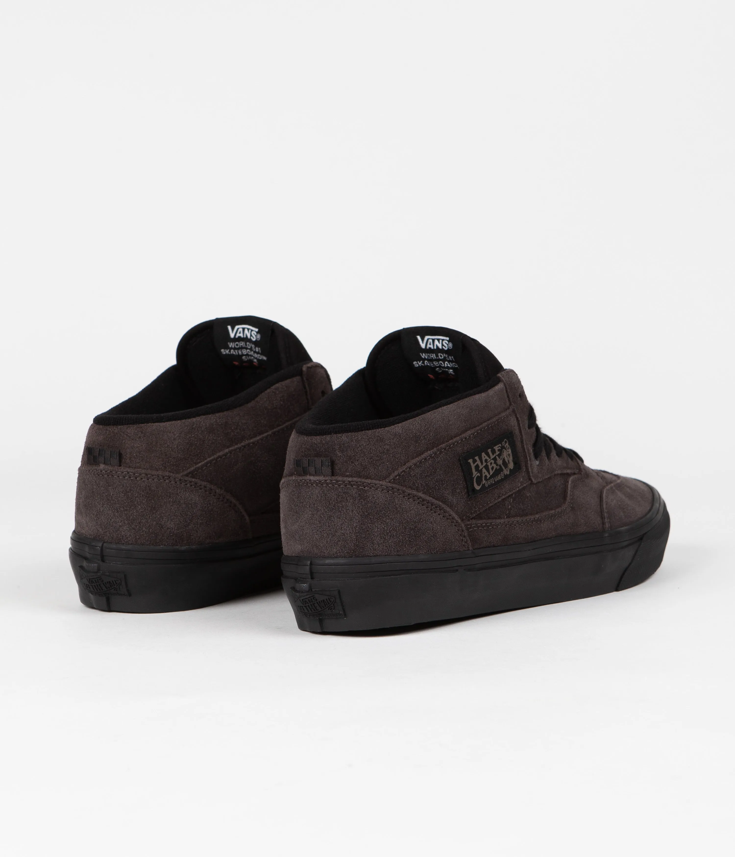 Vans Skate Half Cab '92 VCU Shoes - Dark Brown / Black