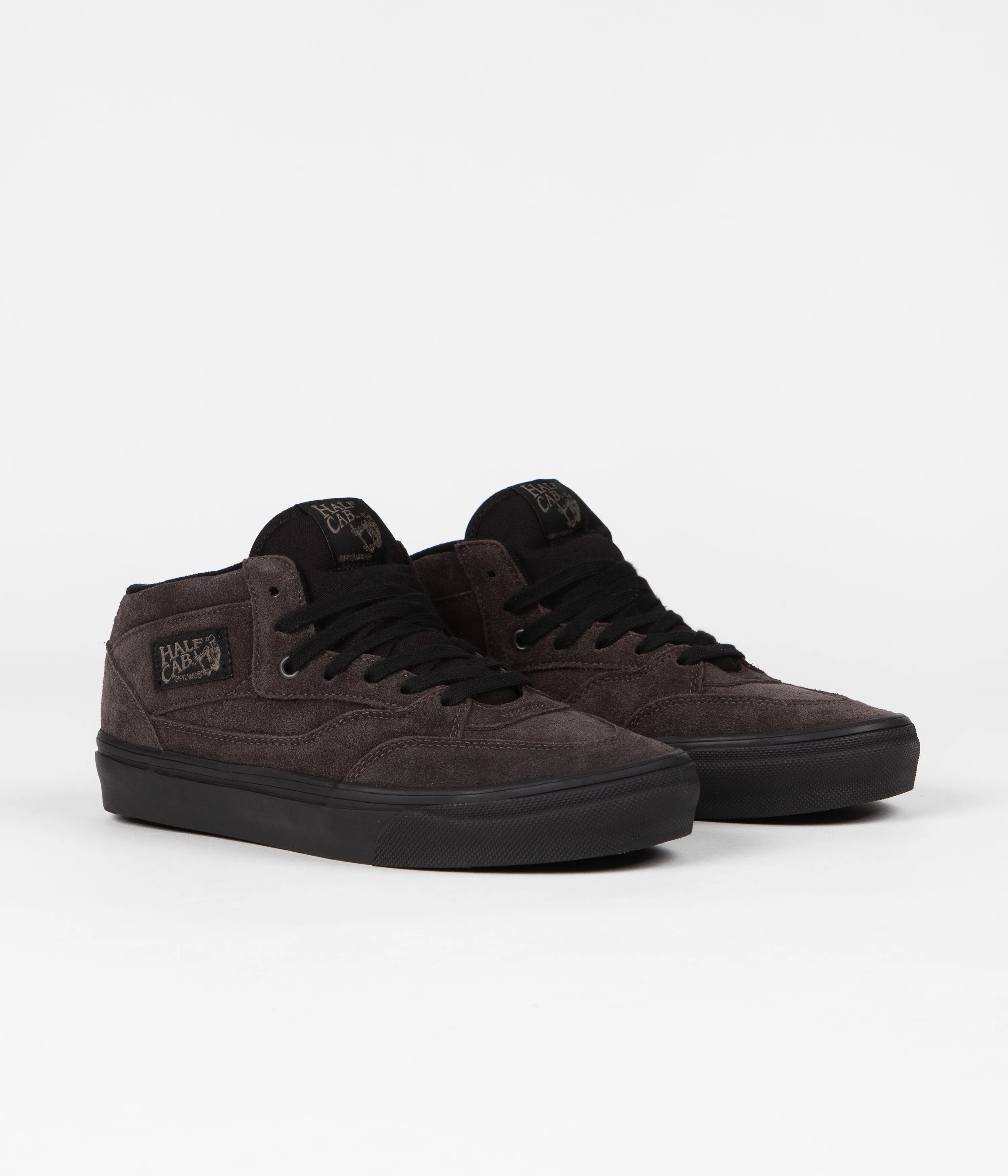 Vans Skate Half Cab '92 VCU Shoes - Dark Brown / Black