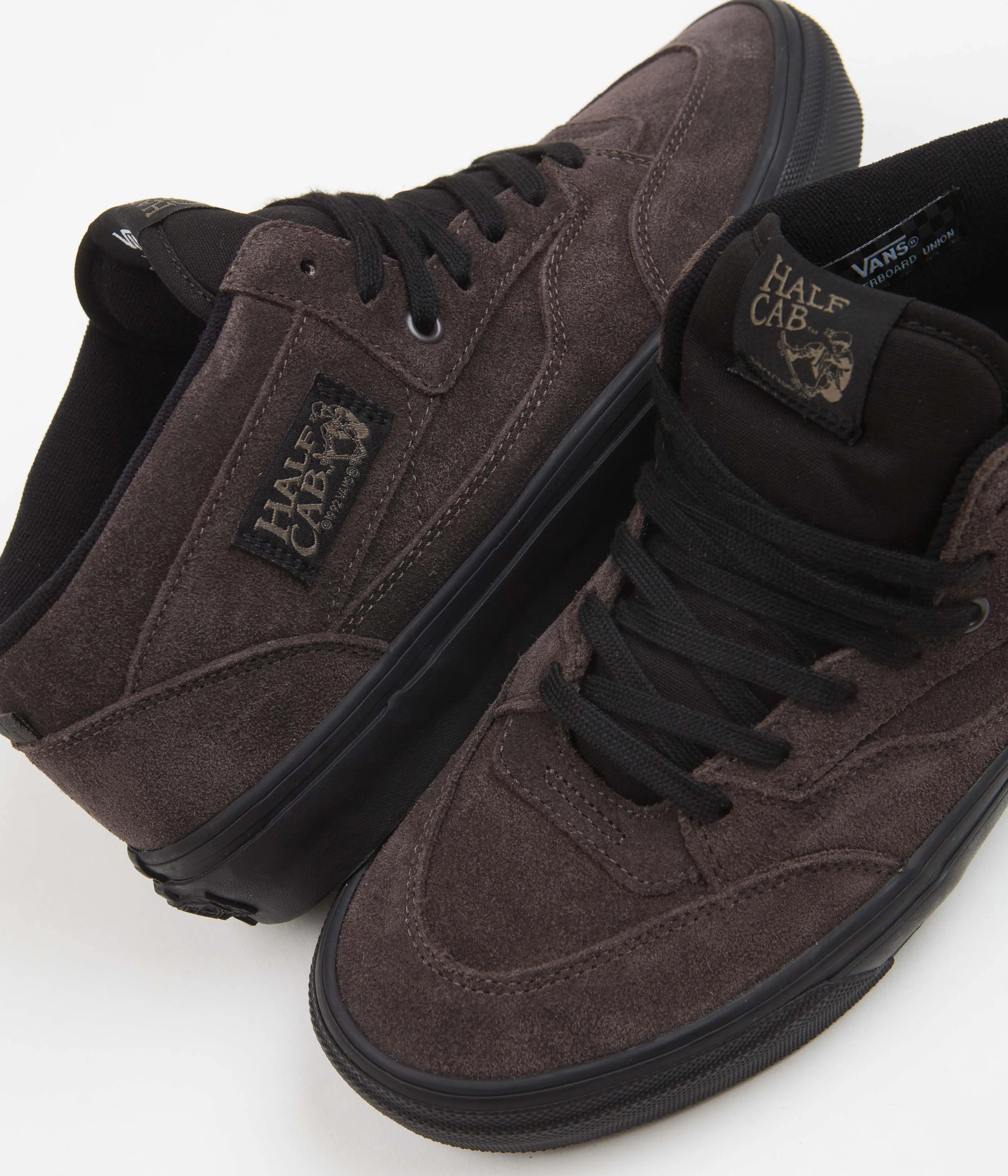 Vans Skate Half Cab '92 VCU Shoes - Dark Brown / Black