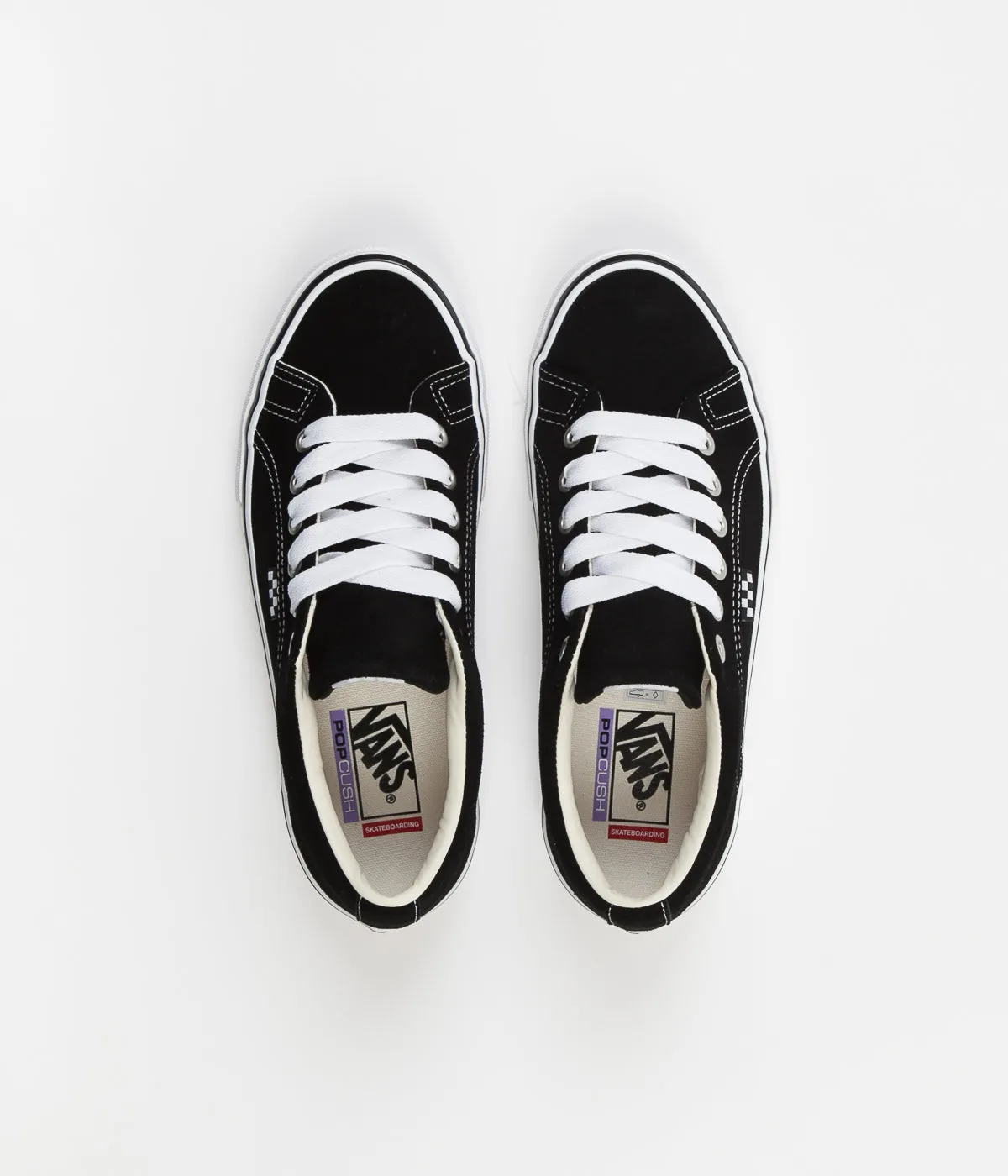 Vans Skate Lampin Shoes - Black / White