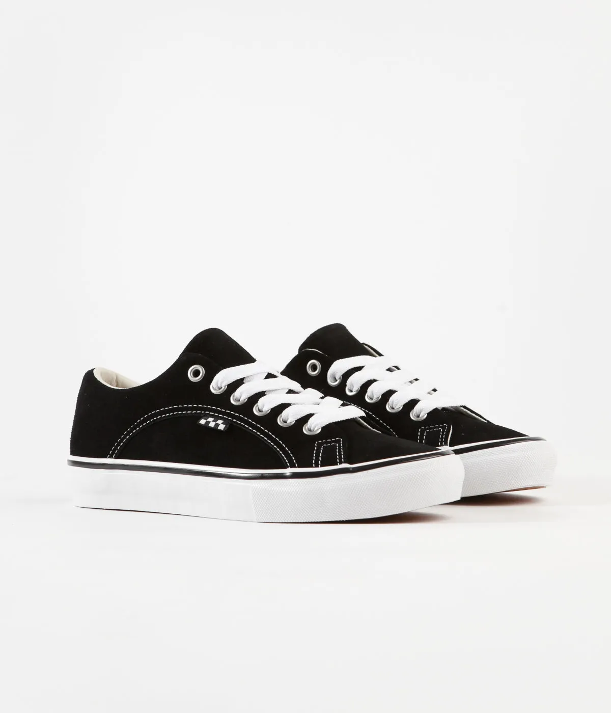 Vans Skate Lampin Shoes - Black / White