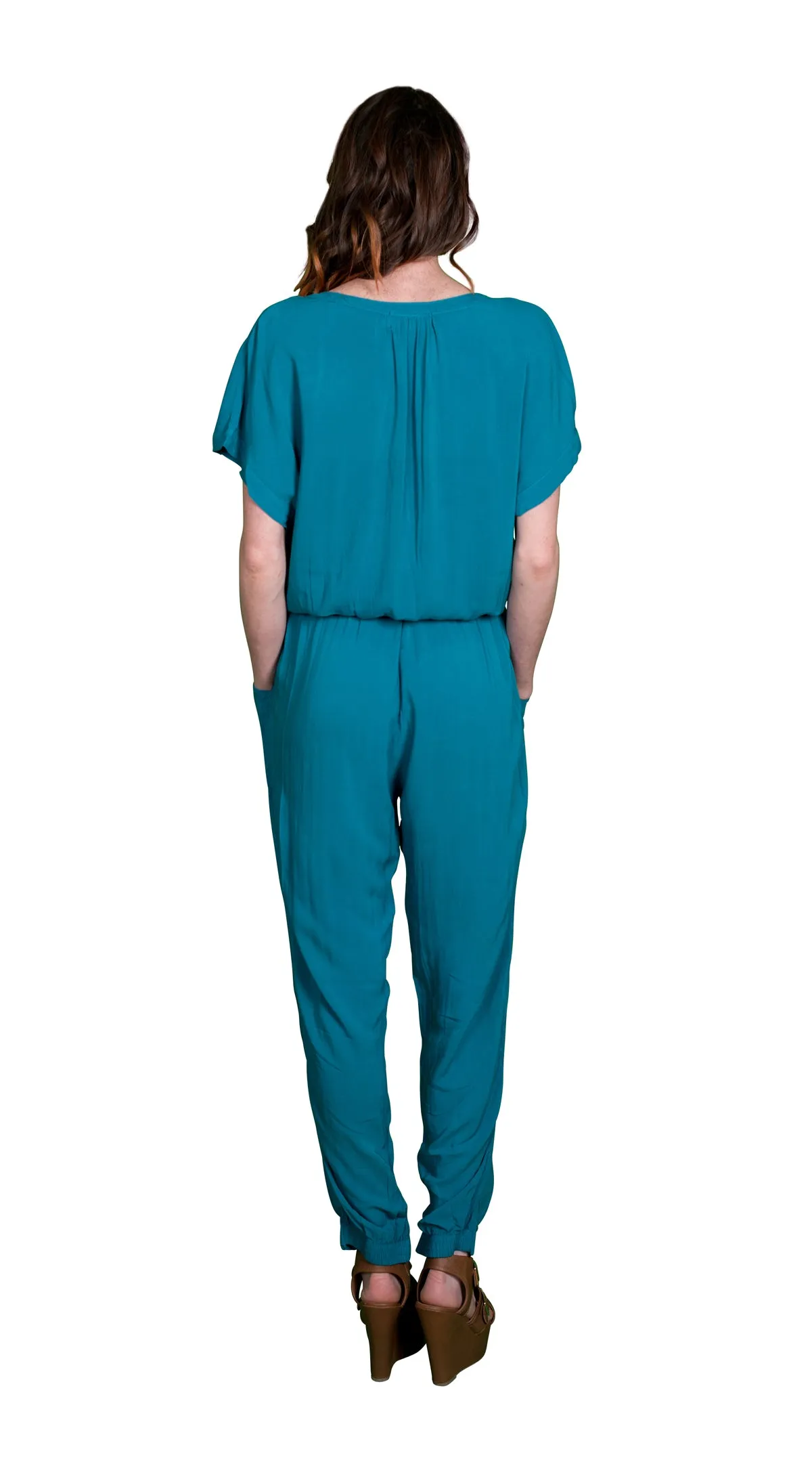 Velvet by Graham & Spencer  Cassia Rayon Challis Jumpsuit