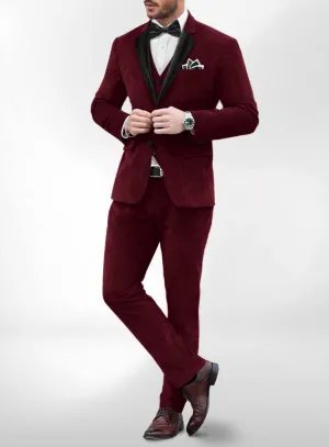 Velvet Tuxedo Suit