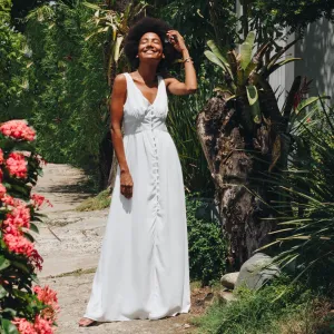 Vestido Maxi blanco