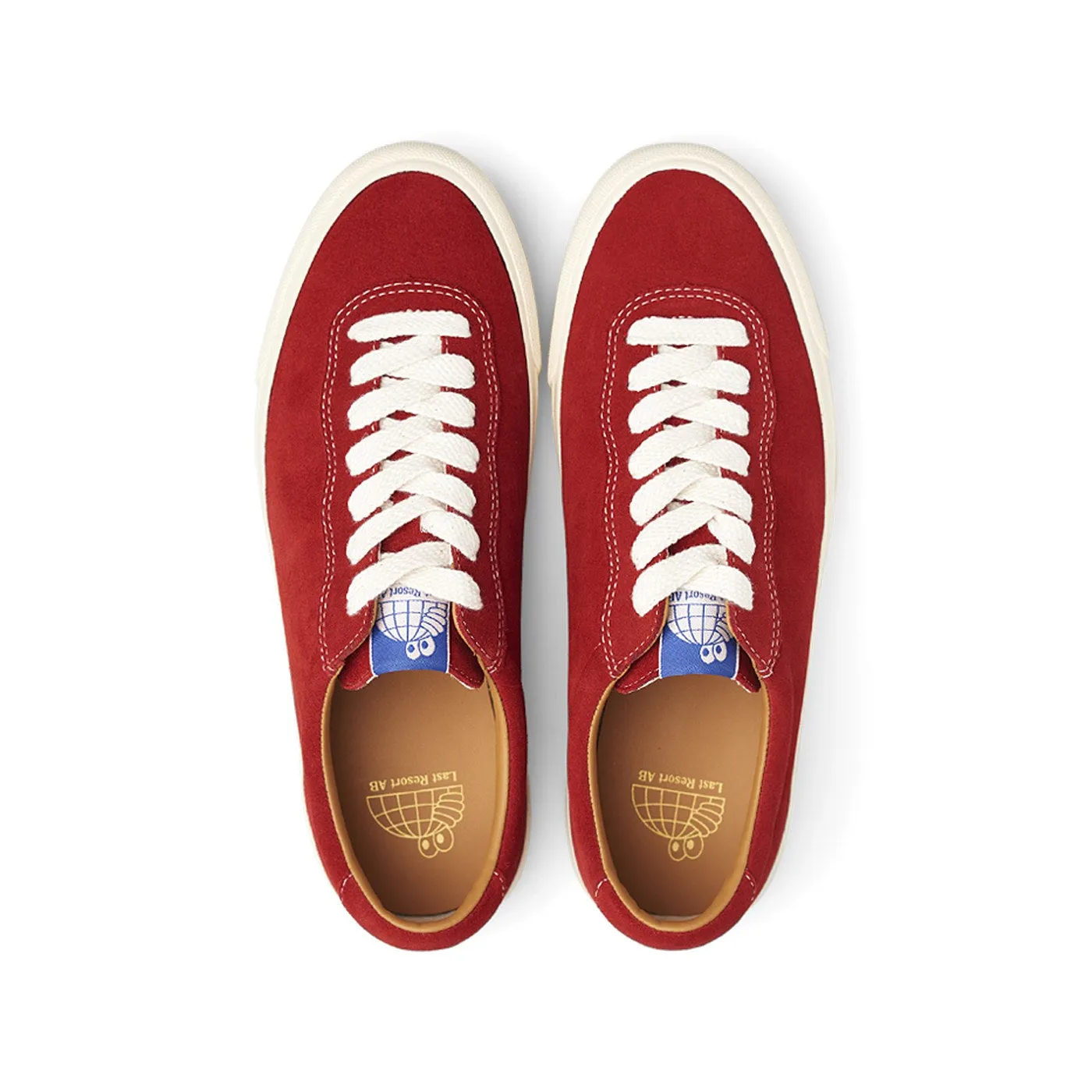 VM001-Lo Suede (Old Red/White)