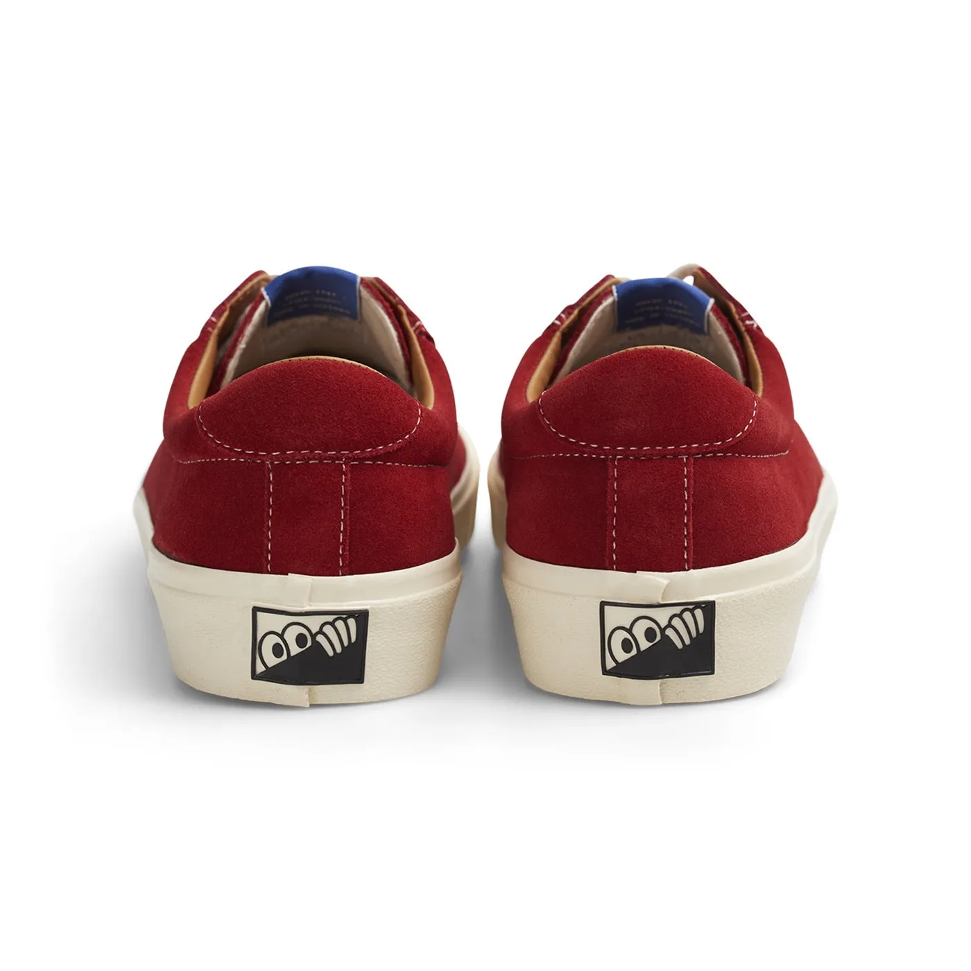 VM001-Lo Suede (Old Red/White)