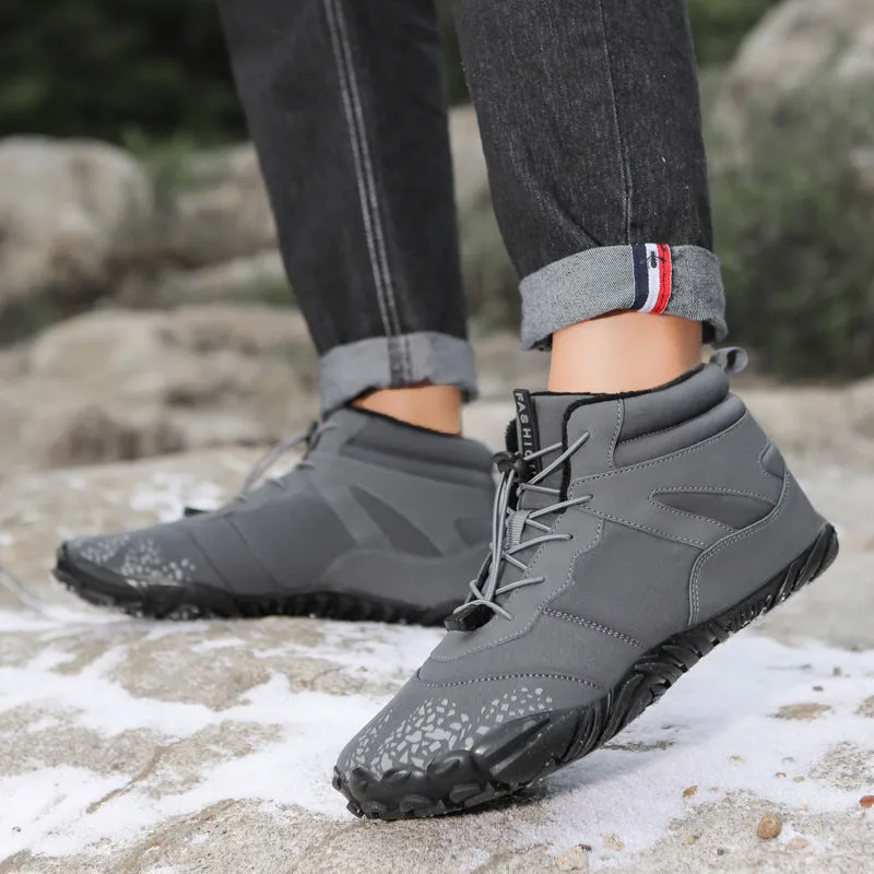 Waterproof Boots Winter Fleece-lined Waterproof