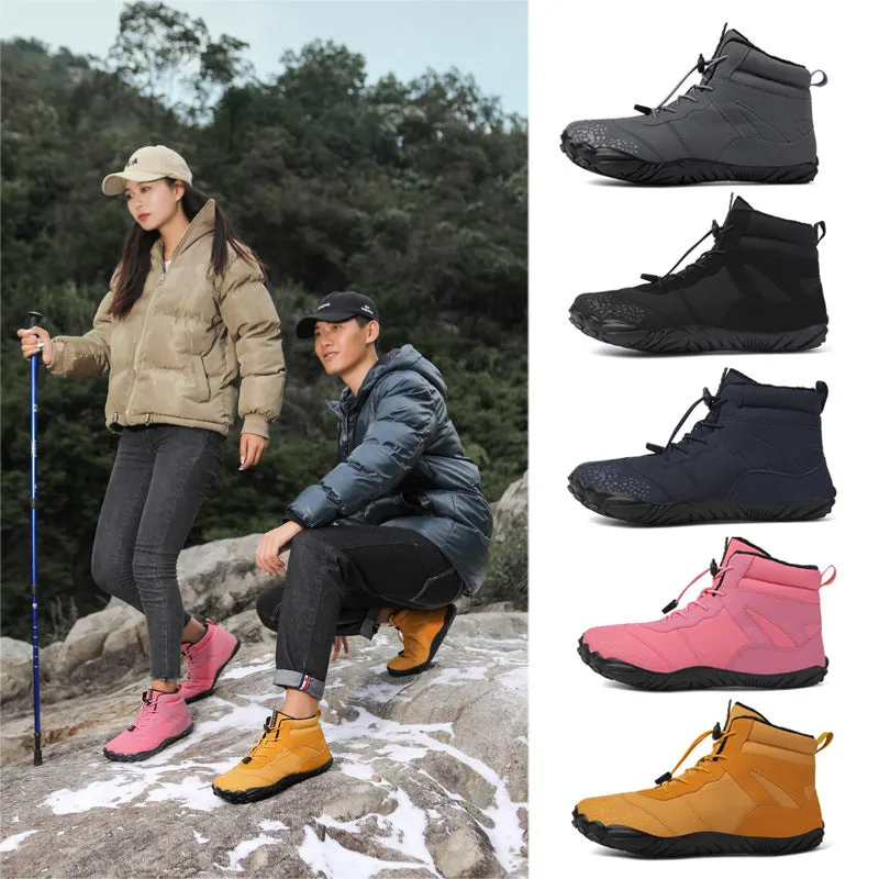 Waterproof Boots Winter Fleece-lined Waterproof