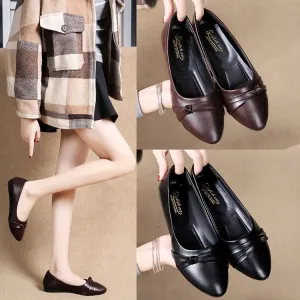 Womens Low Heel Flat Shoes