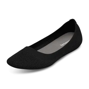 Women's Tree Breezers - Jet Black (Black Sole)