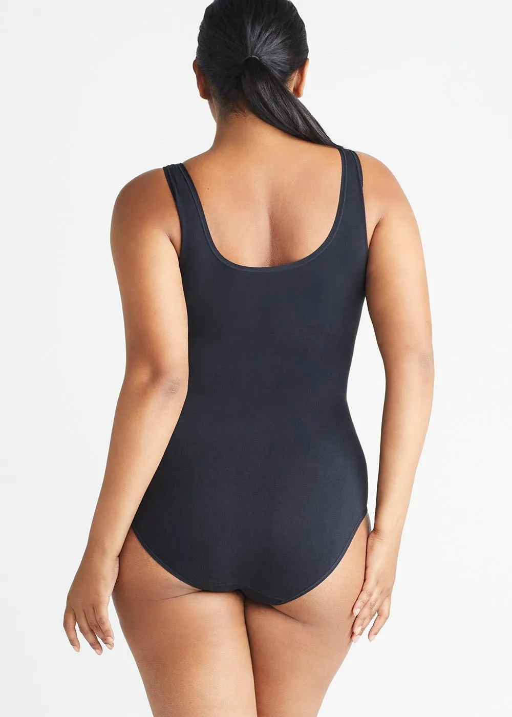 Yummie Cotton Seamless Ruby Shaping Full Back Bodysuit